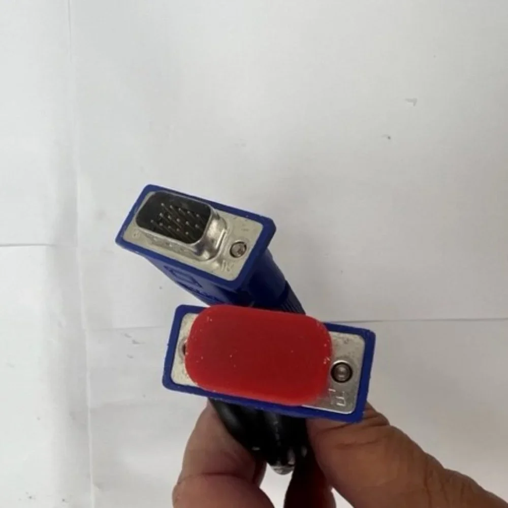 Male video low voltage computer cable